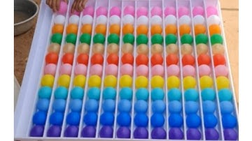 Expert level unlocked! Five colors, only three tubes. sort color ball game challenge Training brain