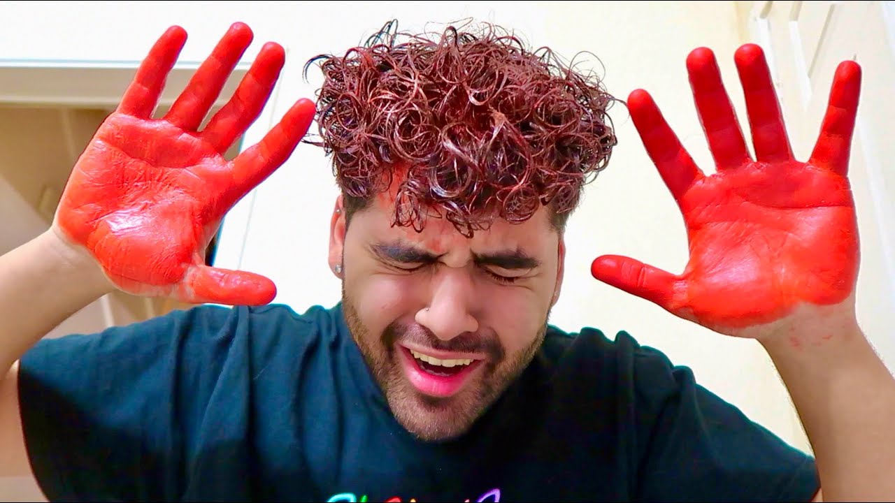 DYING MY HAIR GONE SO WRONG YouTube