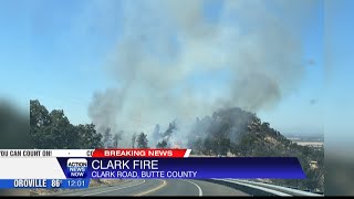 Firefighters stop forward spread of fire burning near Paradise
