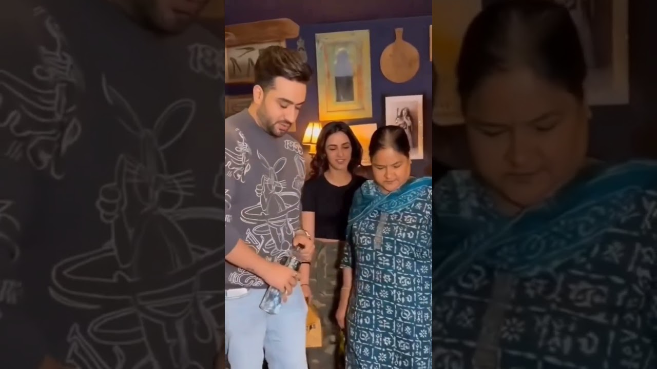 Aly goni meet jasmine Bhasin parents cute moments 😍❤️ 
