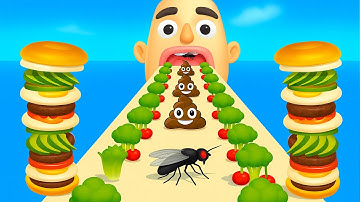 Sandwich Runner - SpeedRun All Levels Gameplay Walkthrough Android,ios New Update Ep20