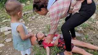 Single mother rescues child who fell into the water / ly tam ca