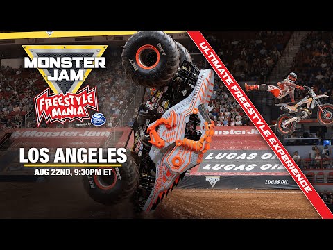 MONSTER JAM FREESTYLE MANIA: LOS ANGELES, CA - 1
