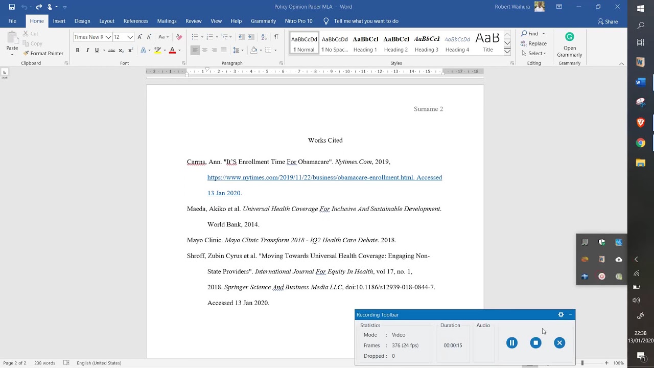 How to format a paper in MLA - YouTube