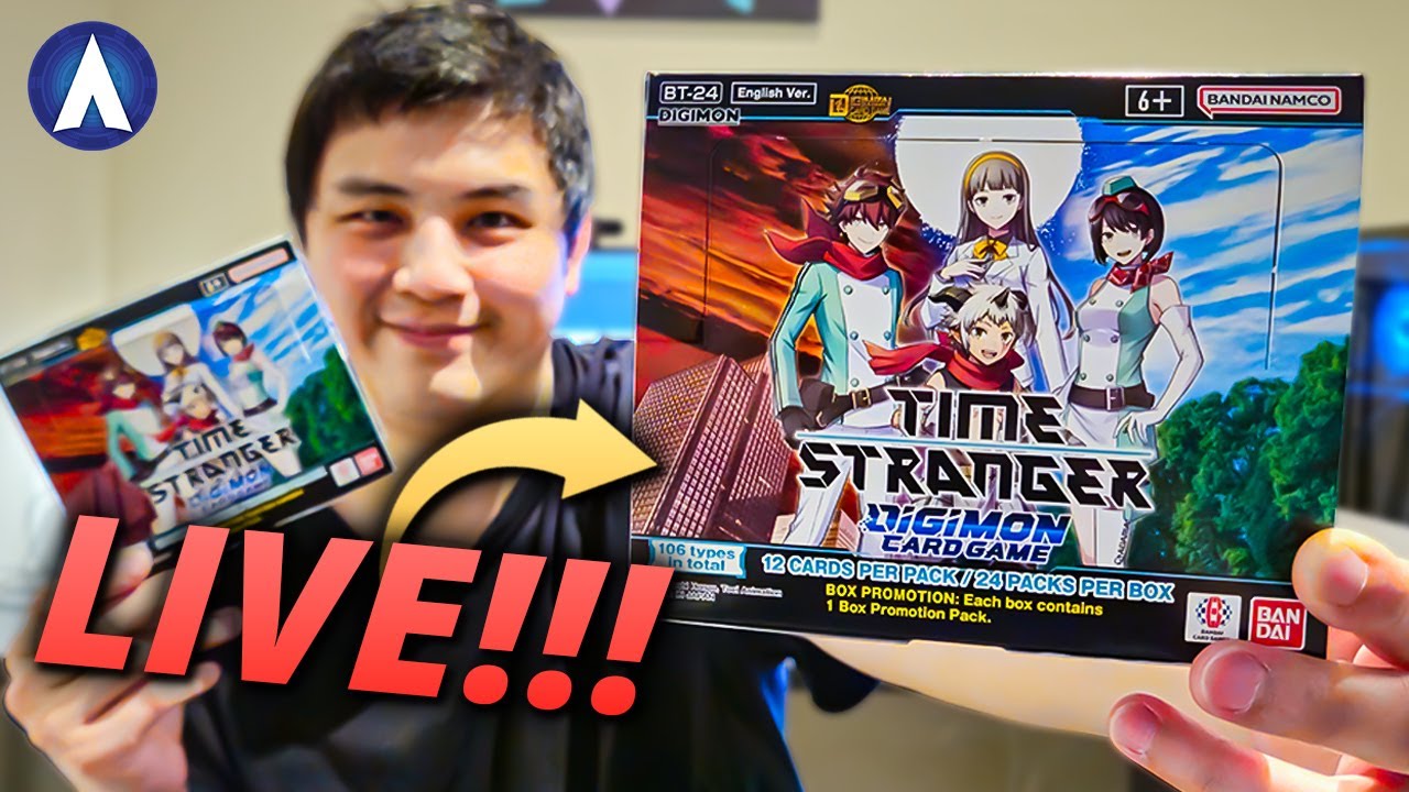 *LIVE* CHECK OUT THE PULLS!!! BT24 Time Stranger Box Openings!!! | Digimon Card Game Live Stream