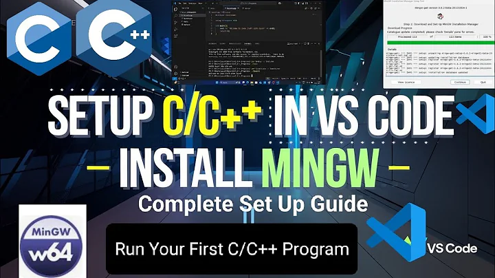 How to Run C/C++ in Visual Studio Code [2025] | Install MinGW & Configure Compiler