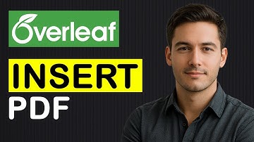 PDF INVOEGEN in Overleaf LaTeX