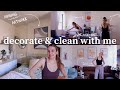 Decorate and clean my nyc apartment with me a productive vlog