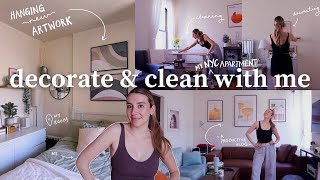 decorate and clean my nyc apartment with me! *a productive vlog* by alexis eldredge 16,112 views 3 weeks ago 19 minutes