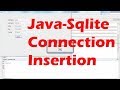 Java SWING #04 - Connect Sqlite database and Insert data using Java