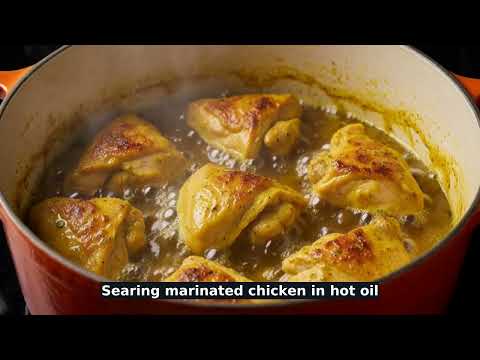 Trinidadian Chicken Curry with Potatoes recipe video thumbnail