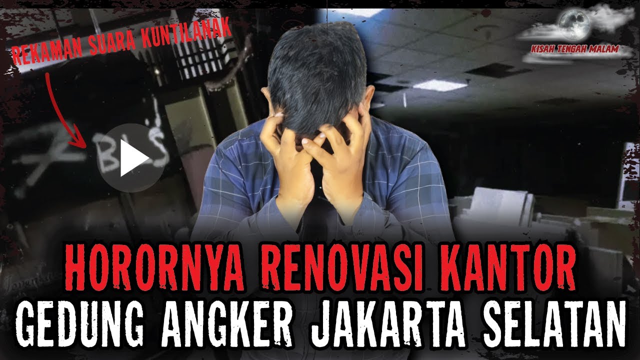 SUARA KUNTILANAK TERJELAS DI REKAMAN INI..!! KERJA DI GEDUNG JAKARTA SELATAN SETANNYA BANYAK BANGET!