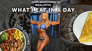 What I Eat in a Day as a 69 Year Old Bodybuilder Getting Stage Ready