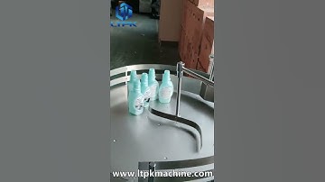 Bottle Unscrambler Turntable for feeding bottles, can connect with production line#productionline
