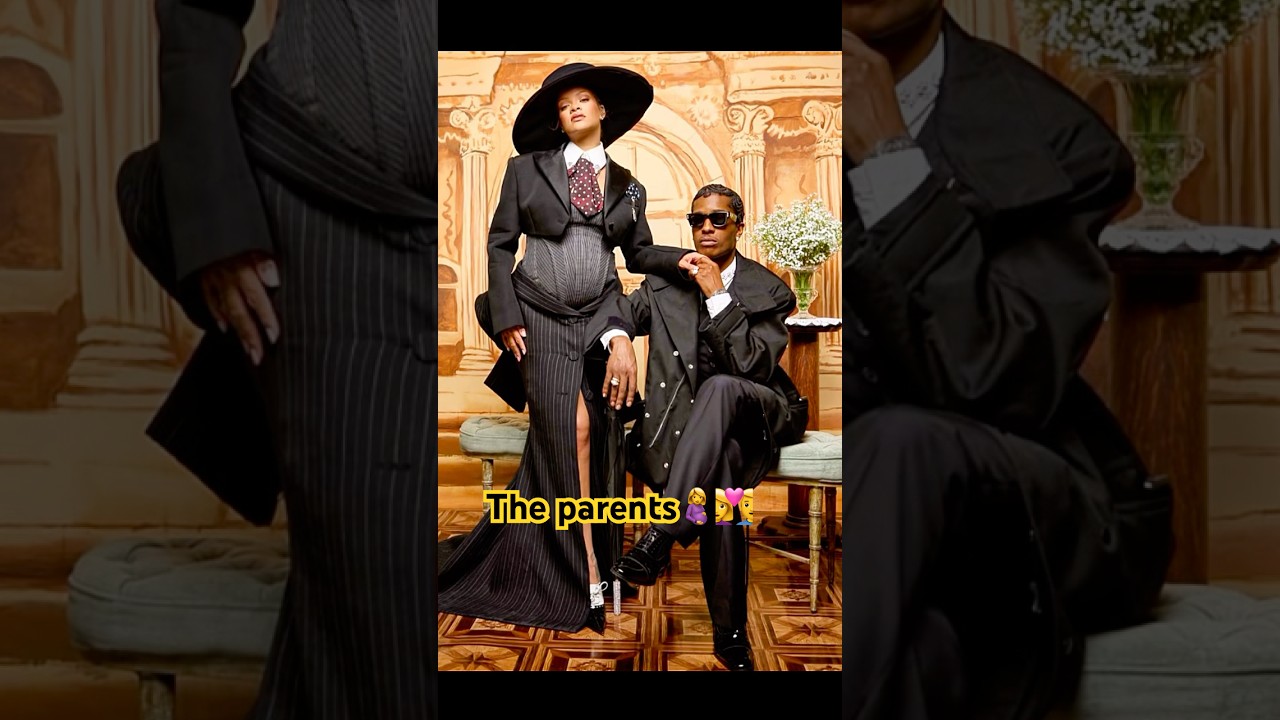 Rihanna and Asap Rocky at Met Gala 