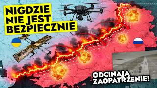 80 km od frontu i dalej nie są bezpieczni! Nowa broń Ukrainy