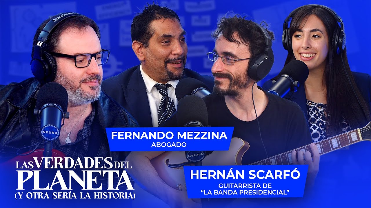 Hernán Scarfó (La Banda Presidencial) y Fernando Mezzina en Las Verdades del Planeta - 08/10