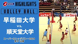 【ハイライト】早稲田大学 vs. 順天堂大学｜スーパーカレッジバレー2023 男子 決勝 #volleyballplayer