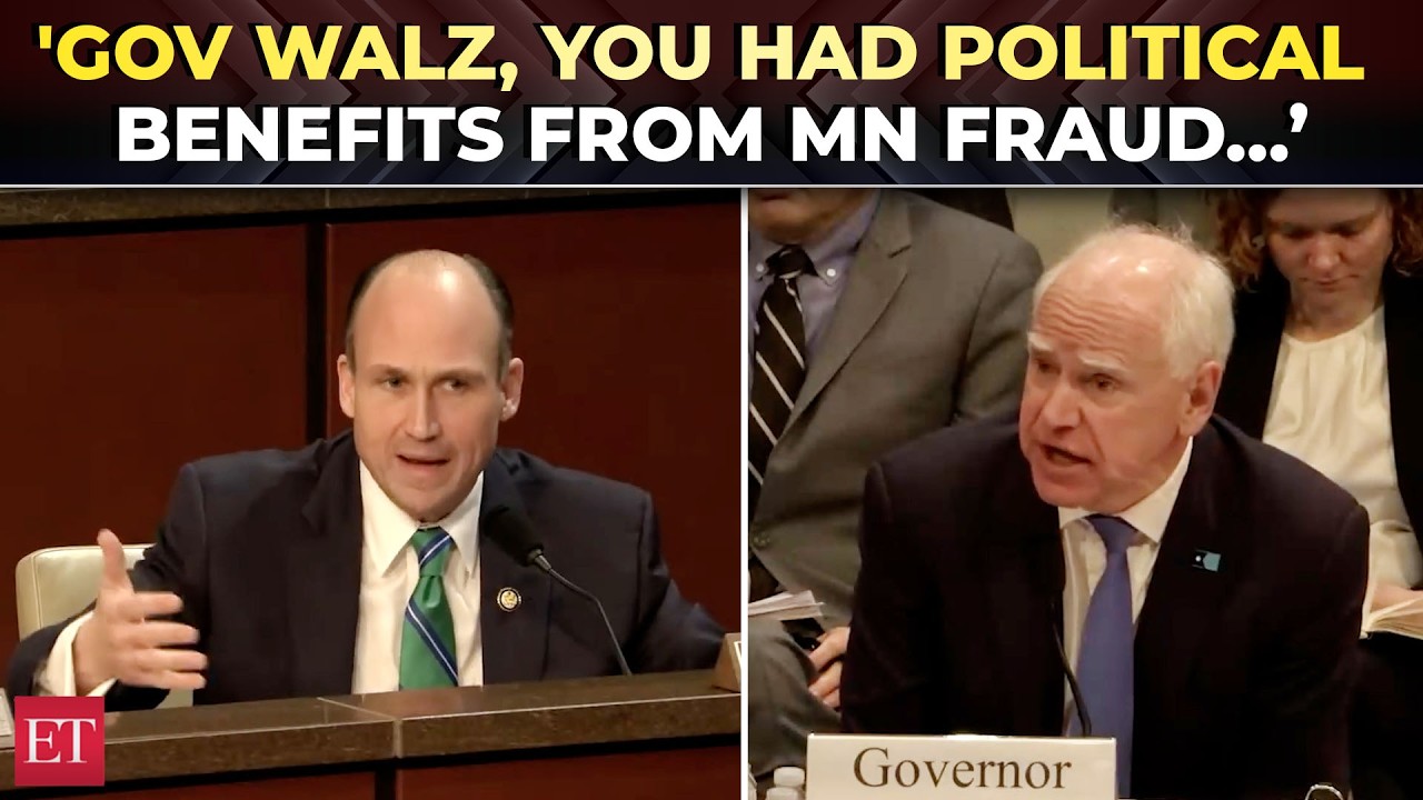 ‘You were silent because of SOMALI VOTES!’: Rep Langworthy torches Gov Tim Walz over Minnesota fraud
