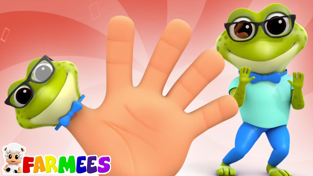 Frösche-Finger-Familie + Musikvideo für Kinder und weitere Lieder von Farmees