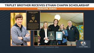Famous Moscow murder victim's brother awarded inaugural 'Ethan Chapin Memorial Scholarship' Profile