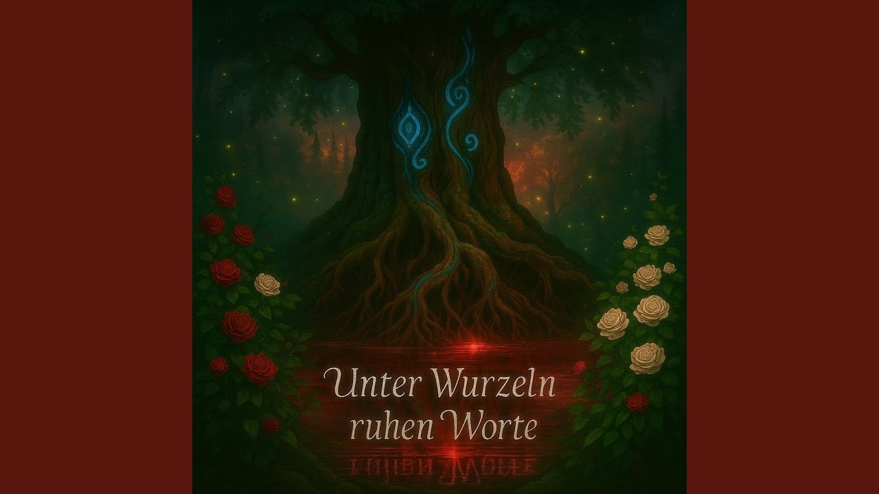 "Alte Runen verwachsen mit Wurzeln