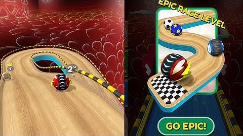 Going Balls Epic Race #Level 355 - 356 ( Android & IOS Gameplays )