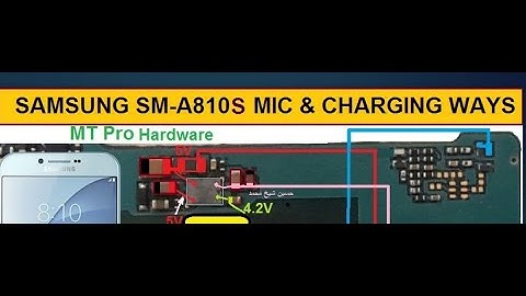 Samsung Galaxy A8 2016 Mic Ways Microphone Problem Solution Jumper Ways By GSM Free Equipment