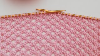 Çok zarif çok kolay iki şiş mevsimlik örgü modeli anlatımı 🎉CROCHET KNİTTİNG