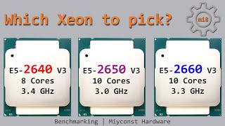 🇬🇧 Testing Xeon E5-2660 V3 | E5-2650 V3 | E5-2640 V3 in games and working tasks