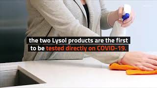 EPA Approves Lysol Disinfectant Spray as Effective Against COVID-19