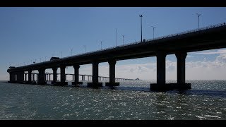 Inauguration du plus long pont maritime du monde en Chine