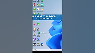 Pin Apps to Taskbar - Windows 11 Tip of the Day