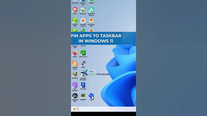Pin Apps to Taskbar - Windows 11 Tip of the Day