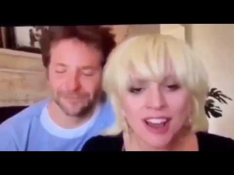 Video of the first time Bradley Cooper went at Lady Gaga house