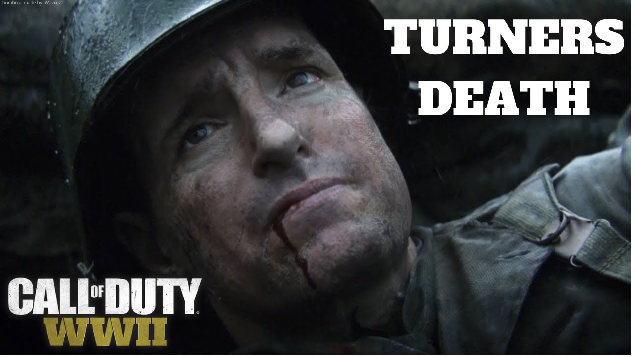Call of Duty: WWII TURNERS DEATH SCENE - YouTube