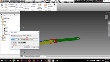 Cơ cấu tay quay con trượt trong inventor