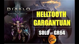 Diablo 3 Witch Doctor Solo Gr 64 Helltooth Gargantuan