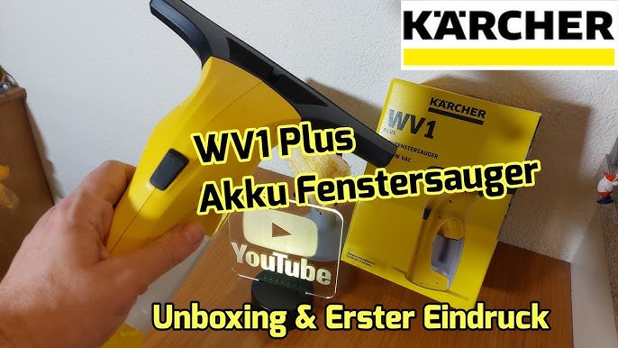 limpiacristales karcher wv1 plus a bateria