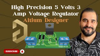High Precision 5 Volts 3 Amp Voltage Regulator