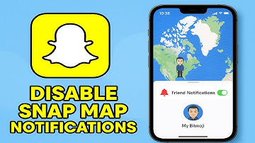 How To Disable Friends Snap Map Notifications on Snapchat (2025)