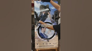 Ảnh cổng cưới đĩa nhạc xoay phát sáng có nhạc khung hợp kim siêu nhẹ 2024. #albumsaigon