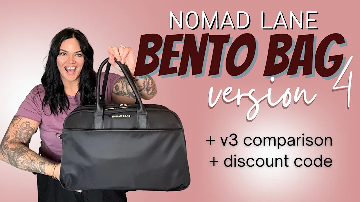 The NEW Nomad Lane Bento Bag Review | The BEST Personal Item!