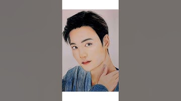 Colourpencil drawing of Actor Lee Min Ho /fan art/ kdrama #drawing #art #viral #trending #leeminho