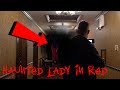 HAUNTED LADY IN RED AT 3AM - GHOST APPEARS! | OmarGoshTV