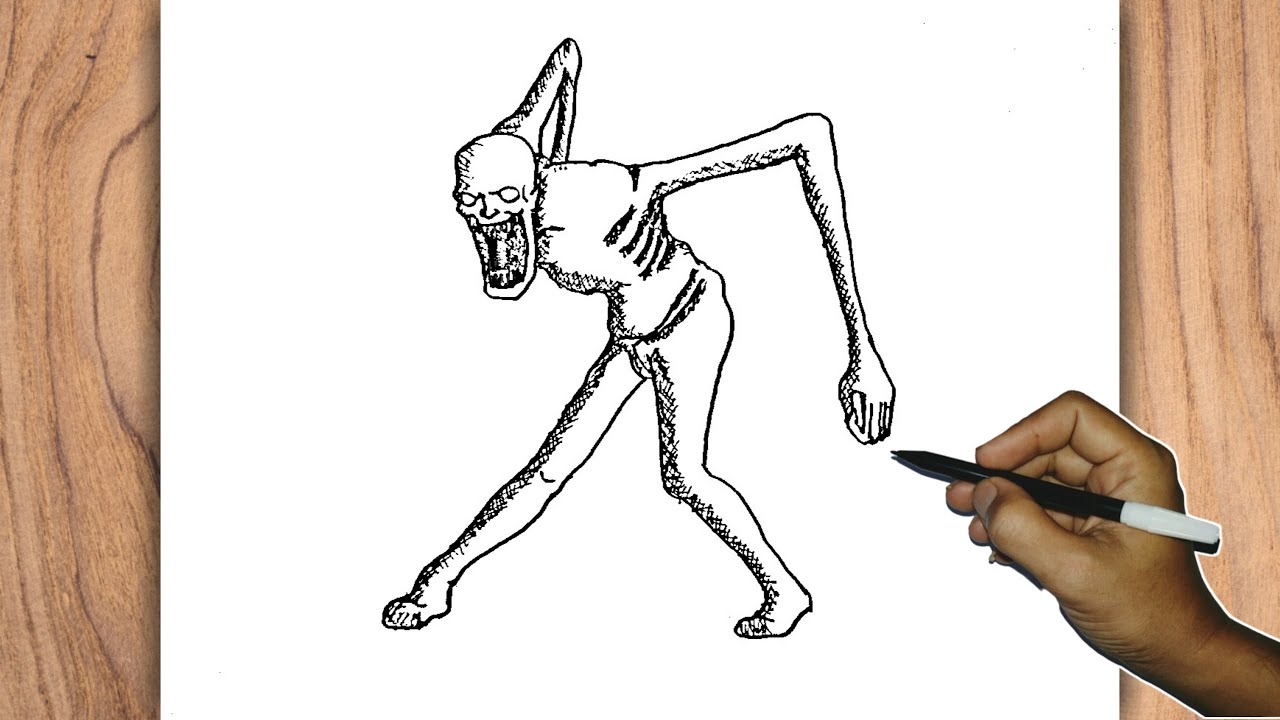 SCP-096 Drawing, SCP-096