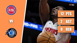 Jalen Duren - 12 Points, 9 Rebounds, 2 Assists vs Magic - Game 5 - 2026 Playoffs