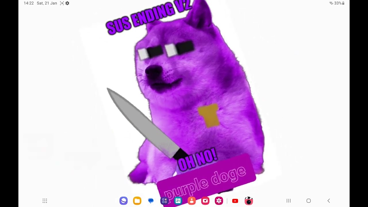 PURPLE DOGE