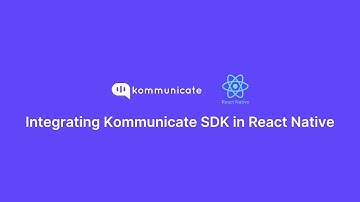 Integrating Kommunicate SDK in React Native