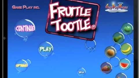 Fruitle Tootle, bubble shooter app for iPhone, iPad
